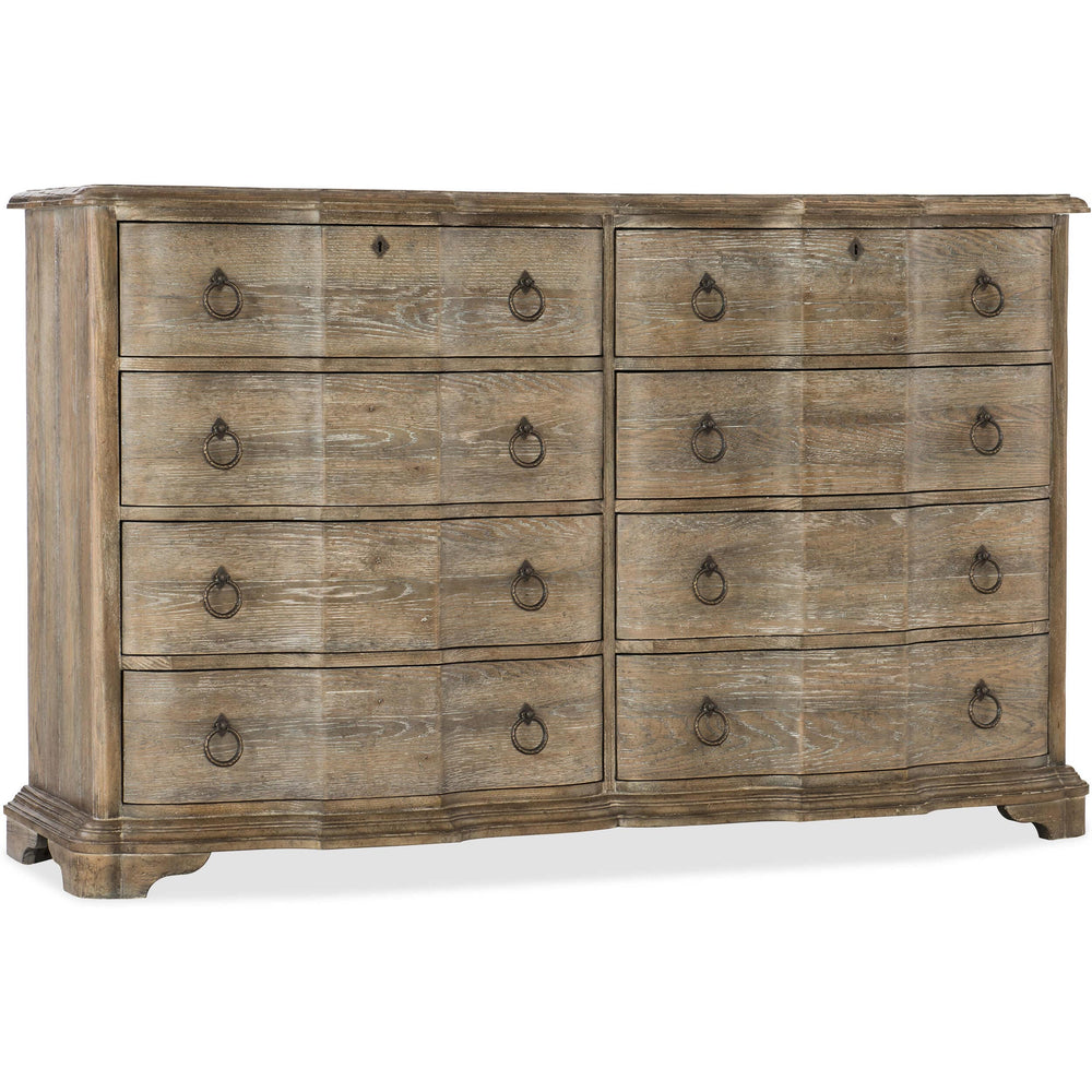 Adante Dresser, Antique Milk Paint-Furniture - Bedroom-High Fashion Home