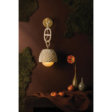 Piasu Wall Sconce, Champagne Leaf