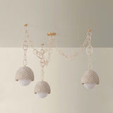 Piasu Chandelier, Champagne Leaf