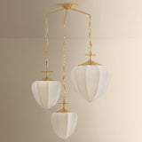 Hoshi Chandelier, Vintage Brass