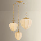 Hoshi Chandelier, Vintage Brass