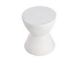 Logan End Table, White-Furniture - Accent Tables-High Fashion Home