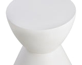Logan End Table, White-Furniture - Accent Tables-High Fashion Home