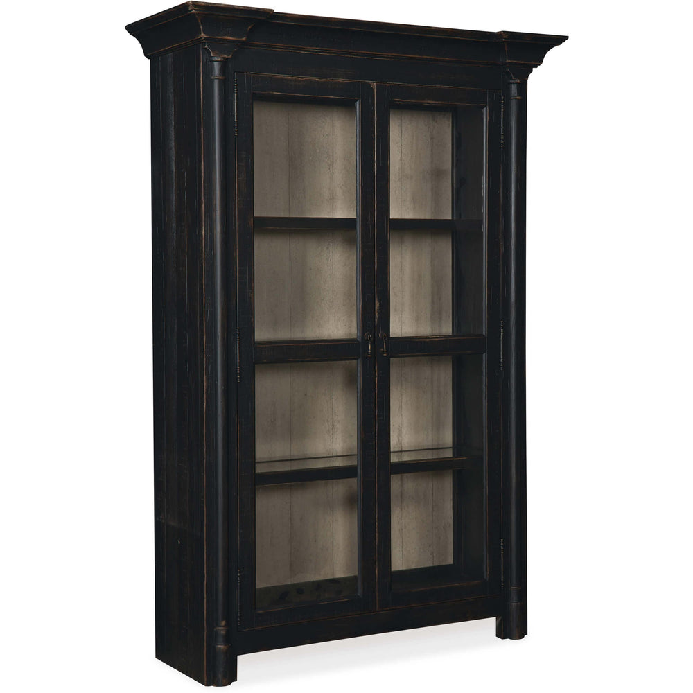 Ciao Bella Display Cabinet, Black-Furniture - Storage-High Fashion Home