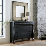 Ciao Bella 5 Drawer Bureau, Black-Furniture - Bedroom-High Fashion Home