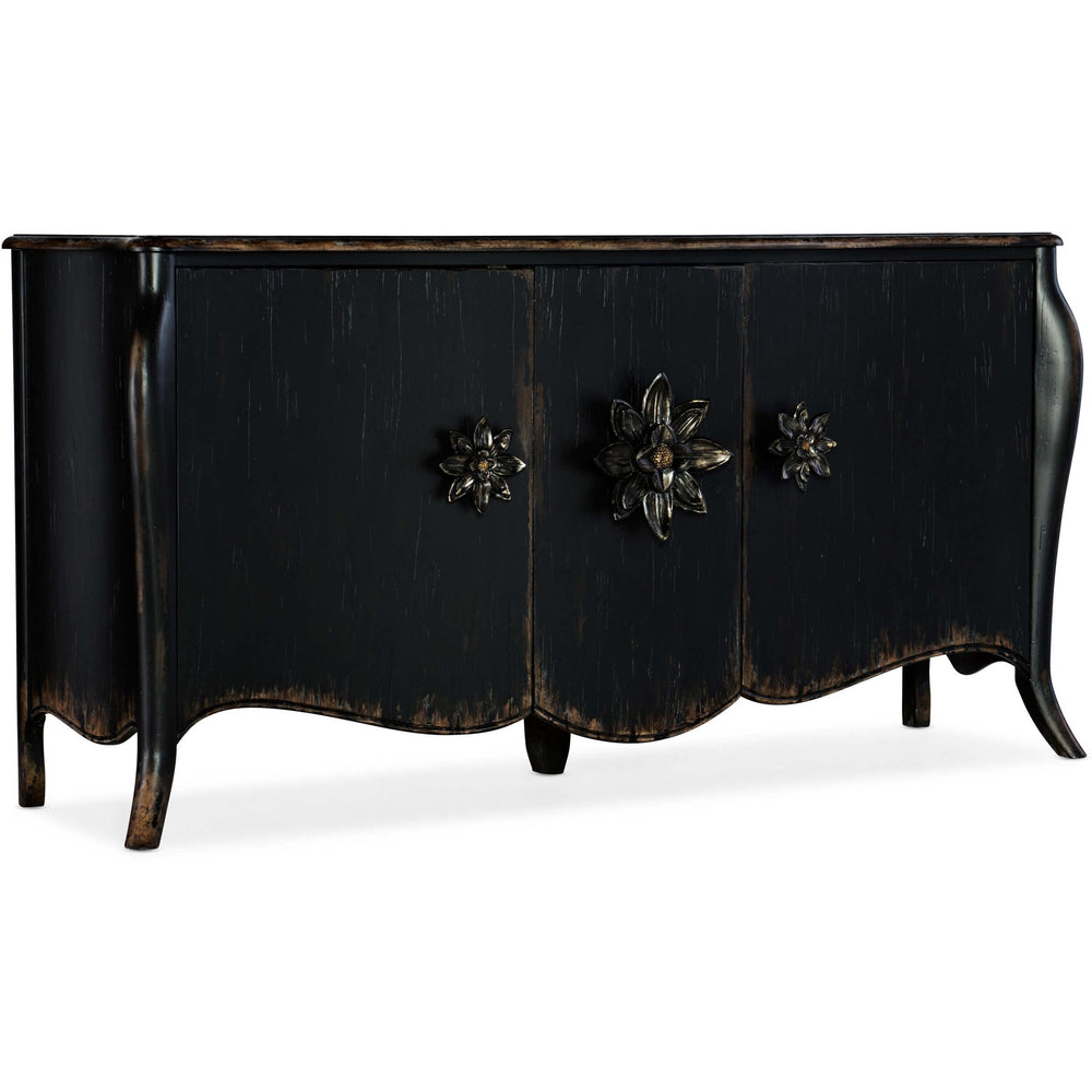 Sanctuary Bien Ame Buffet, Porte Noir-Furniture - Storage-High Fashion Home