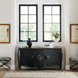 Sanctuary Bien Ame Buffet, Porte Noir-Furniture - Storage-High Fashion Home