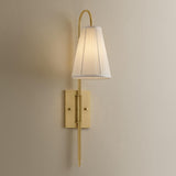 Limoges Single Wall Sconce, Vintage Brass