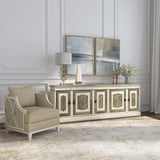Sanctuary Mariette Chair, Glitter Pearl-Furniture - Chairs-High Fashion Home