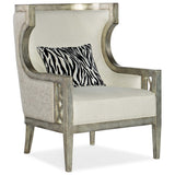 Sanctuary Debutant Wing Chair, Sequins Pearl-Furniture - Chairs-High Fashion Home