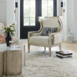 Sanctuary Debutant Wing Chair, Sequins Pearl-Furniture - Chairs-High Fashion Home