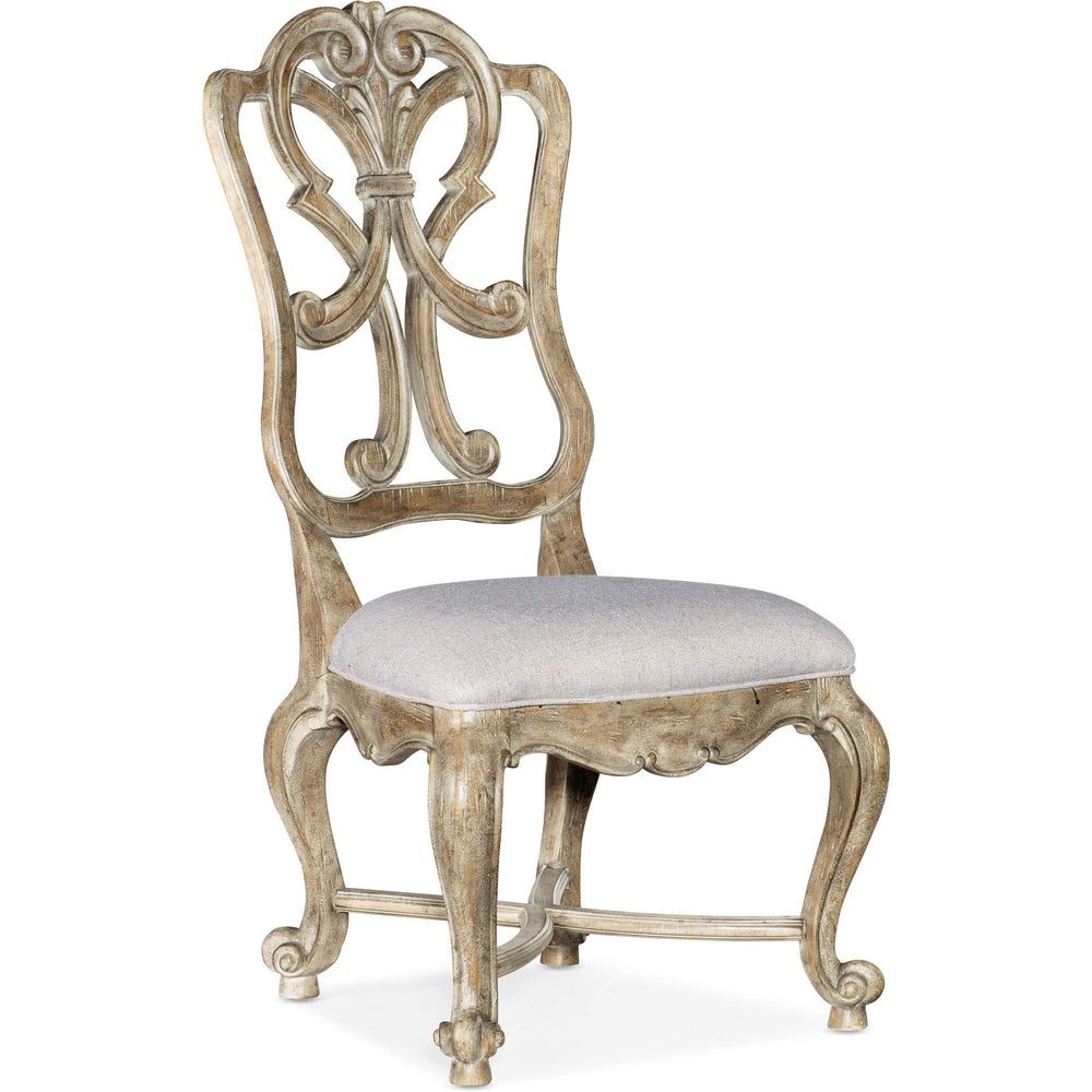 Castella Dining Chair, Antique Slate, Set of 2-Furniture - Dining-High Fashion Home