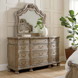 Castella 12 Drawer Dresser, Antique Slate-Furniture - Bedroom-High Fashion Home