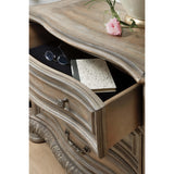Castella 3 Drawer Nightstand, Antique Slate-Furniture - Bedroom-High Fashion Home