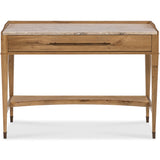 Cashiers Small Writing Desk, Almond