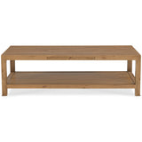 Cashiers Rectangle Cocktail Table, Almond