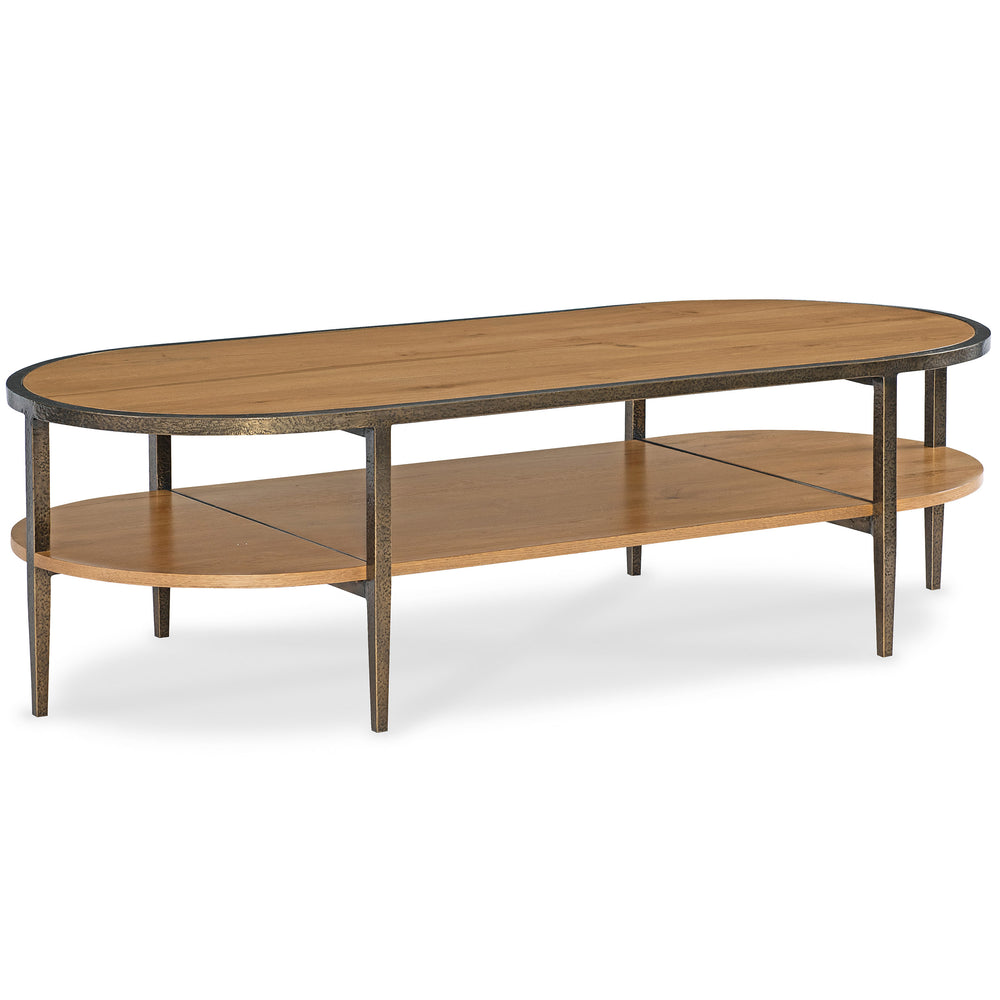 Cashiers Oval Cocktail Table, Almond