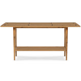 Cashiers Flip-Top Console Table, Almond