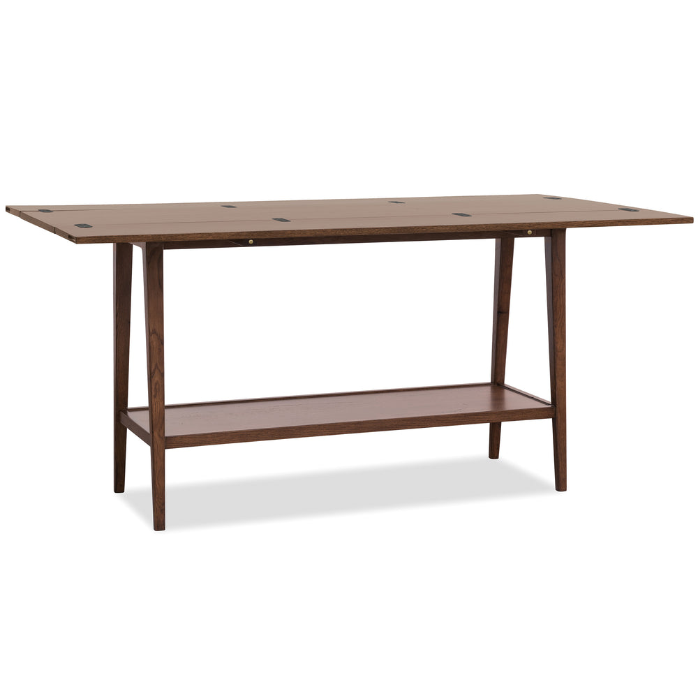 Cashiers Flip-Top Console Table, Chestnut