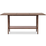 Cashiers Flip-Top Console Table, Chestnut