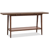 Cashiers Flip-Top Console Table, Chestnut