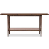 Cashiers Flip-Top Console Table, Chestnut