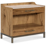 Cashiers Open Nightstand, Almond