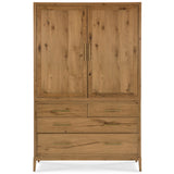 Cashiers Wardrobe Hutch, Almond