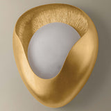 Hina Wall Sconce, Vintage Gold Leaf