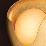 Hina Wall Sconce, Vintage Gold Leaf