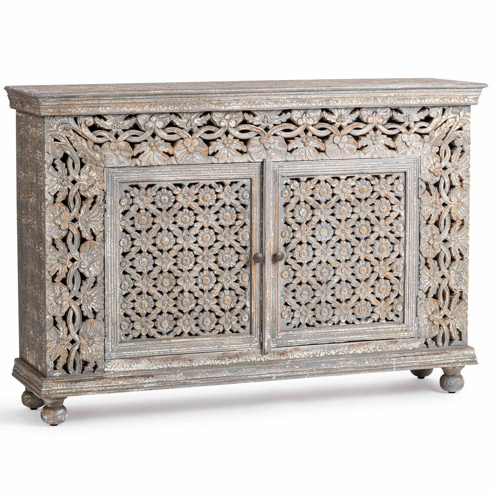 Blair 2 Door Cabinet, Heritage Cream-Furniture - Storage-High Fashion Home