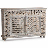 Blair 2 Door Cabinet, Heritage Cream-Furniture - Storage-High Fashion Home