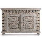 Blair 2 Door Cabinet, Heritage Cream-Furniture - Storage-High Fashion Home