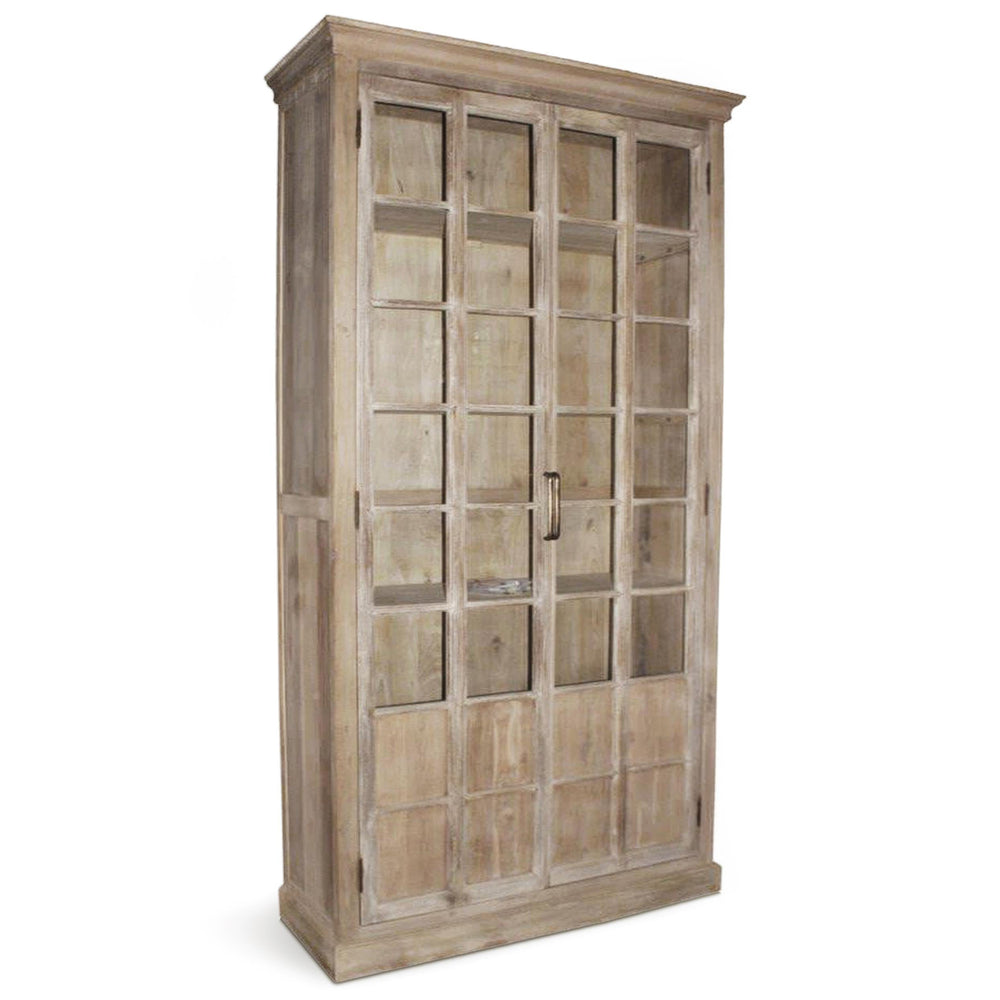 Clairmont Display Cabinet, White Wash