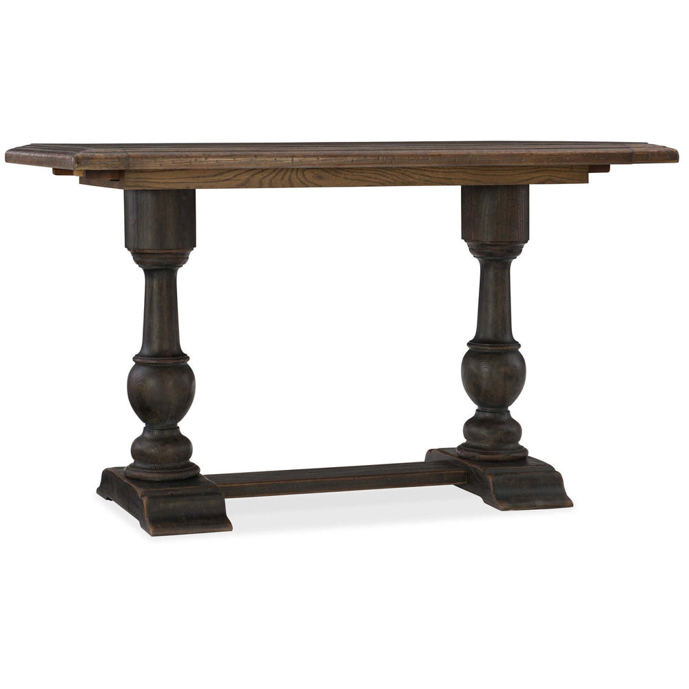 Balcones 60" Friendship Table, Saddle Brown-Furniture - Dining-High Fashion Home