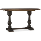 Balcones 60" Friendship Table, Saddle Brown-Furniture - Dining-High Fashion Home