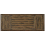 Balcones 60" Friendship Table, Saddle Brown-Furniture - Dining-High Fashion Home