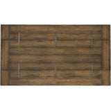 Bluewind Flip-Top Console Table, Saddle Brown-Furniture - Accent Tables-High Fashion Home