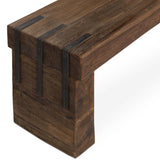 Itsa Bench, Natural-Furniture - Benches-High Fashion Home
