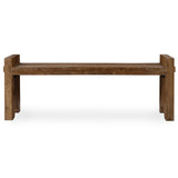 Marsa Bench, Natural-Furniture - Benches-High Fashion Home