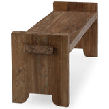 Marsa Bench, Natural-Furniture - Benches-High Fashion Home