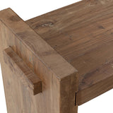 Marsa Bench, Natural-Furniture - Benches-High Fashion Home