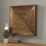 Blaise Metal Wall Decor, Antiqued Bronze