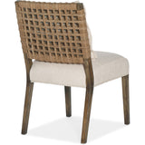 Sundance Woven Back Side Chair, Zuri Cream, Set of 2-Furniture - Dining-High Fashion Home