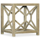 Surfrider Square End Table, Driftwood-Furniture - Accent Tables-High Fashion Home