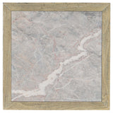 Surfrider Square End Table, Driftwood-Furniture - Accent Tables-High Fashion Home
