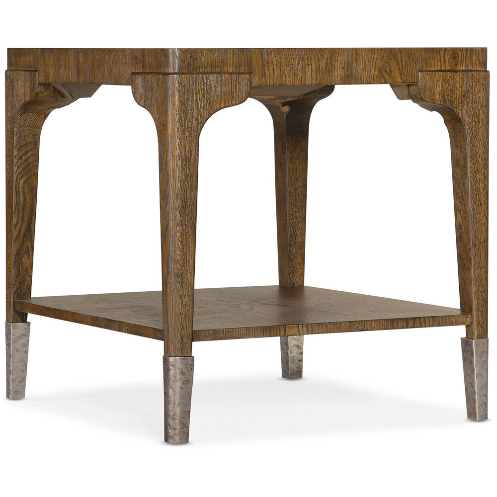 Chapman Rectangle End Table, Sorrel-Furniture - Accent Tables-High Fashion Home