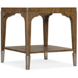 Chapman Rectangle End Table, Sorrel-Furniture - Accent Tables-High Fashion Home