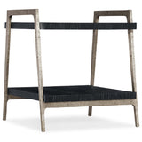 Chapman Shou Sugi Ban End Table, Charred Black-Furniture - Accent Tables-High Fashion Home