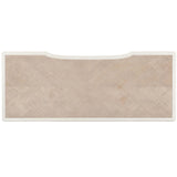Hera Writing Desk, Almond White